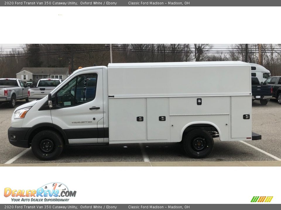 2020 Ford Transit Van 350 Cutaway Utility Oxford White / Ebony Photo #5