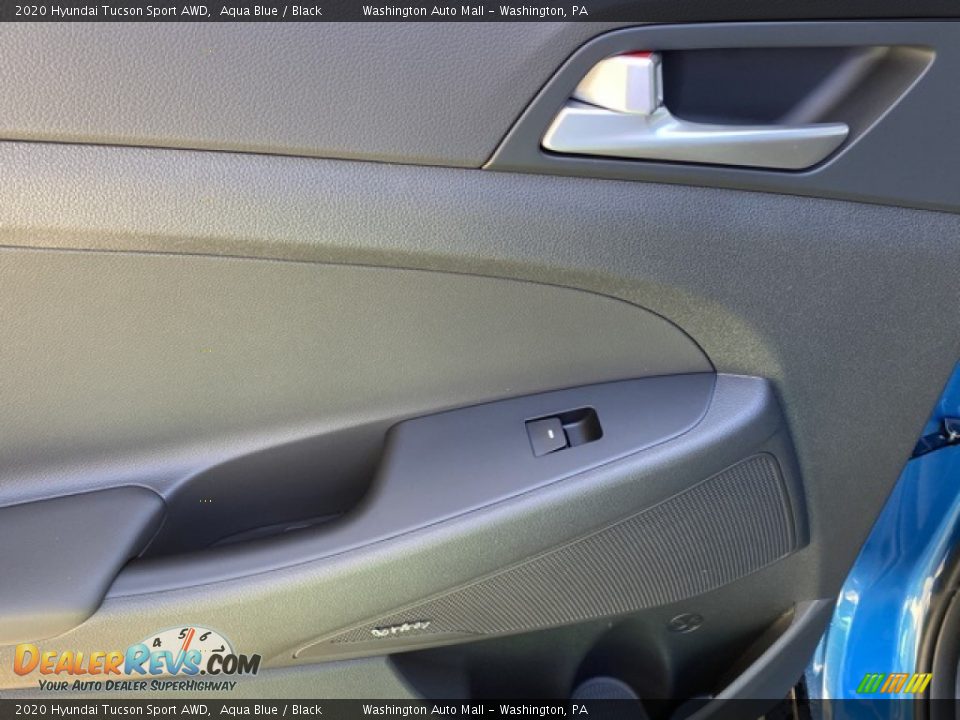 2020 Hyundai Tucson Sport AWD Aqua Blue / Black Photo #13