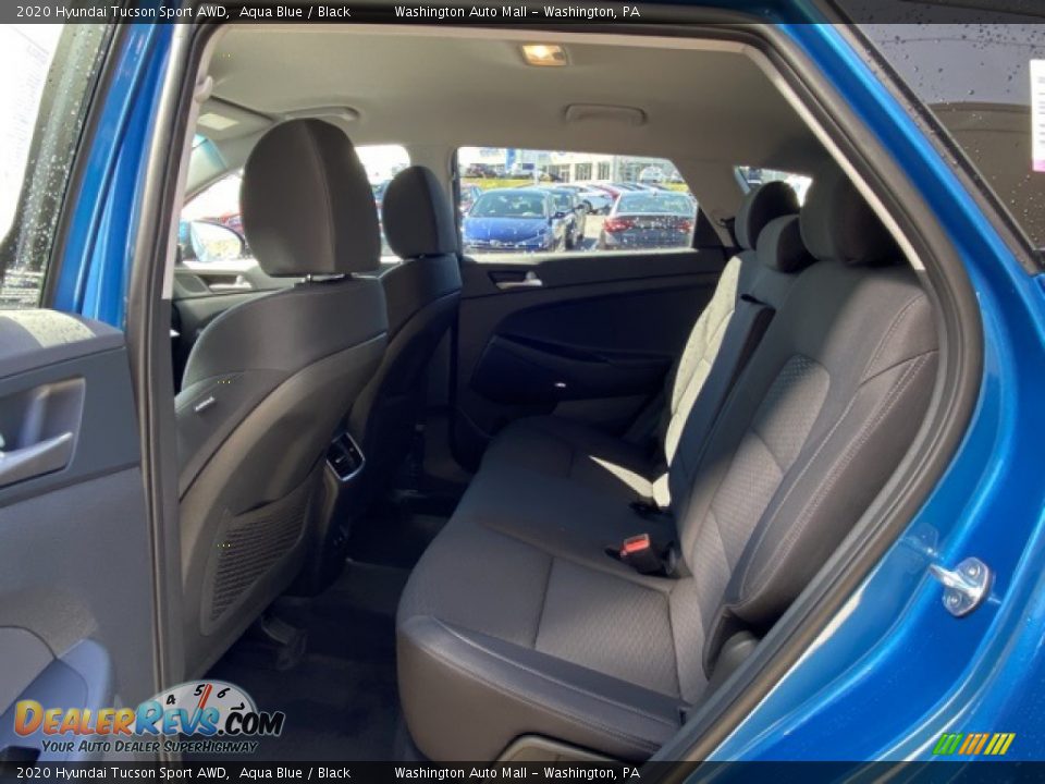 2020 Hyundai Tucson Sport AWD Aqua Blue / Black Photo #14