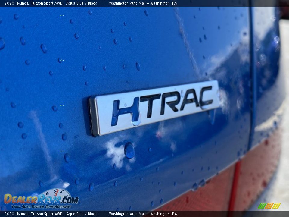 2020 Hyundai Tucson Sport AWD Aqua Blue / Black Photo #19