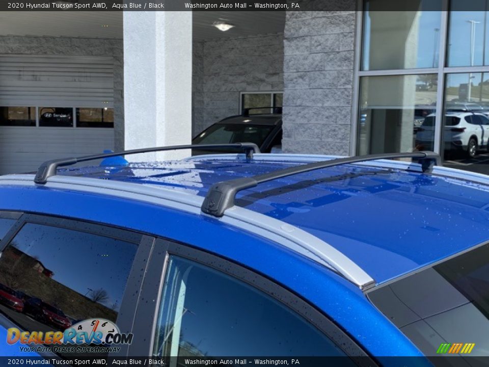 2020 Hyundai Tucson Sport AWD Aqua Blue / Black Photo #20