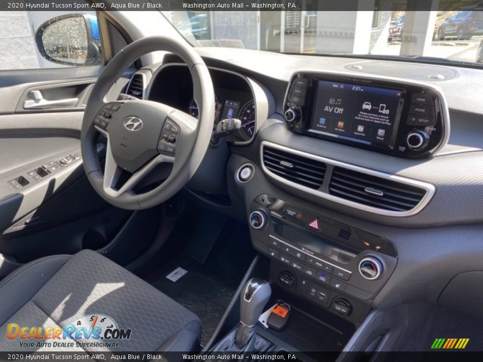 2020 Hyundai Tucson Sport AWD Aqua Blue / Black Photo #21