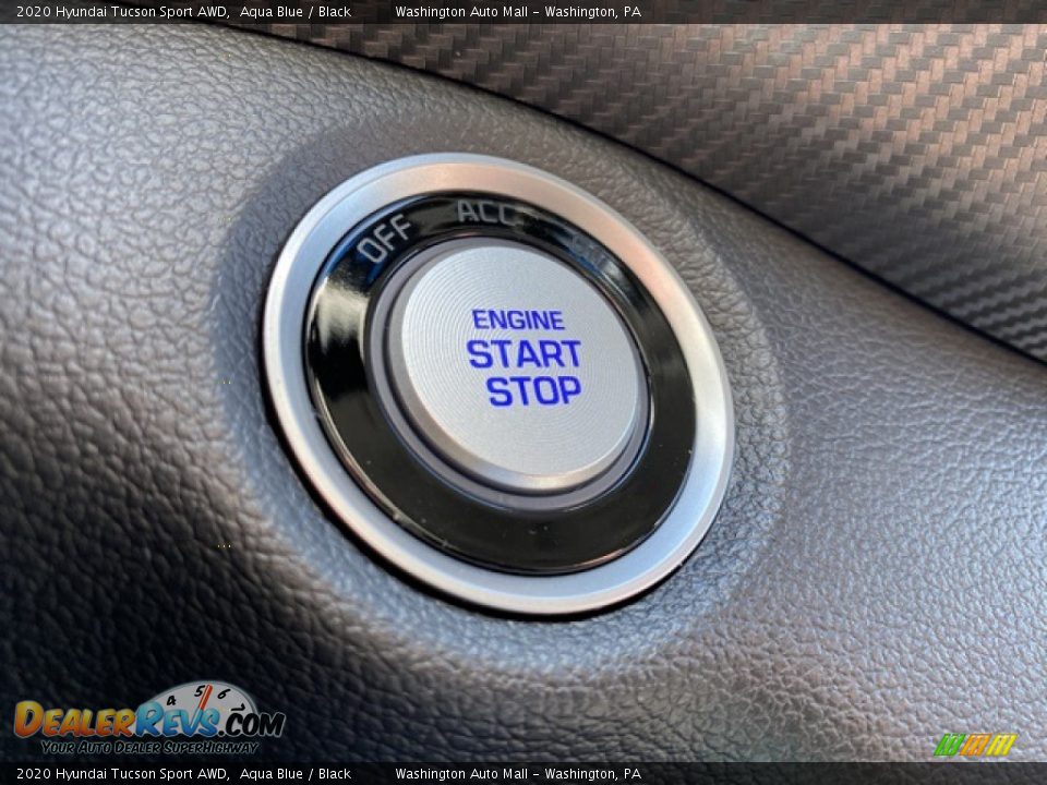 2020 Hyundai Tucson Sport AWD Aqua Blue / Black Photo #25