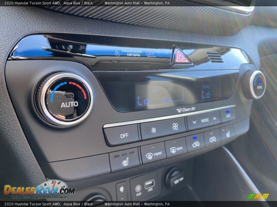2020 Hyundai Tucson Sport AWD Aqua Blue / Black Photo #28