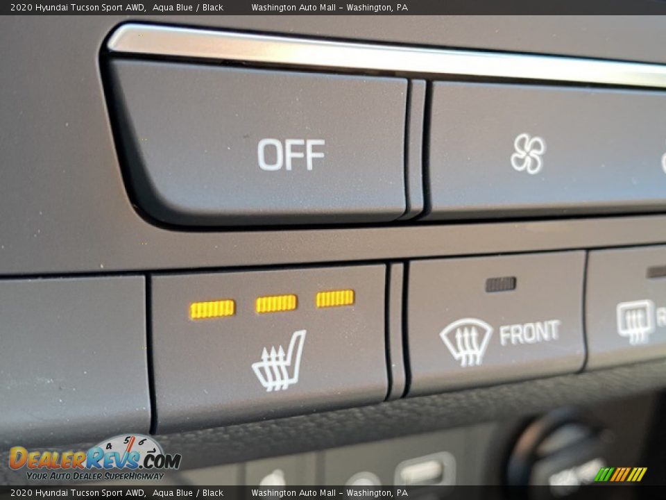 2020 Hyundai Tucson Sport AWD Aqua Blue / Black Photo #29
