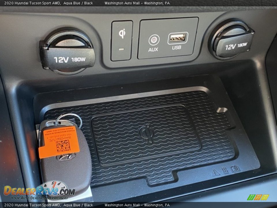 2020 Hyundai Tucson Sport AWD Aqua Blue / Black Photo #30