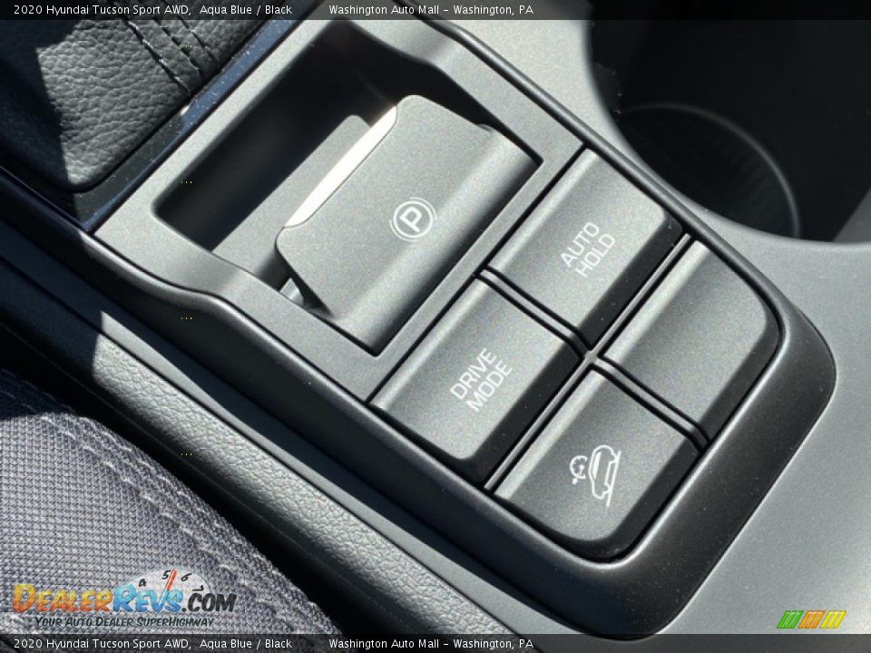 2020 Hyundai Tucson Sport AWD Aqua Blue / Black Photo #31