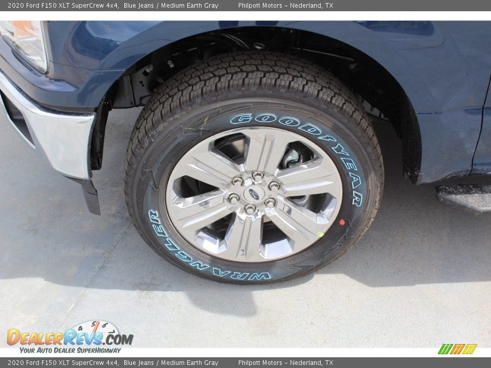 2020 Ford F150 XLT SuperCrew 4x4 Blue Jeans / Medium Earth Gray Photo #5