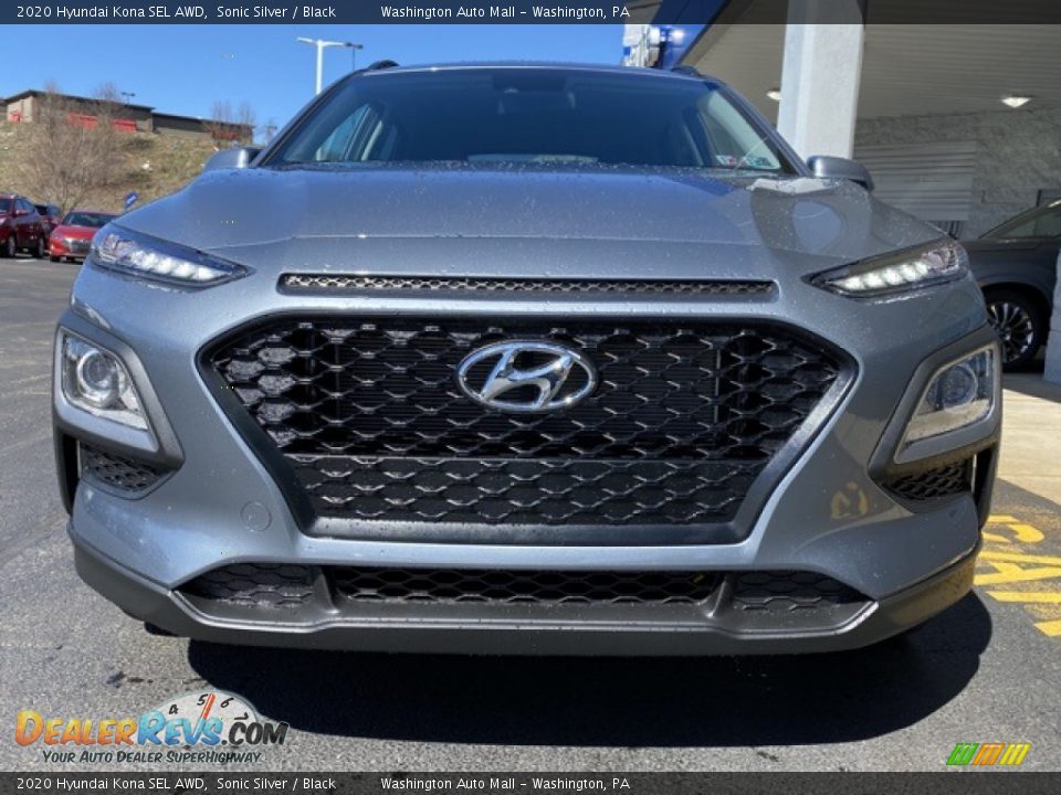 2020 Hyundai Kona SEL AWD Sonic Silver / Black Photo #7