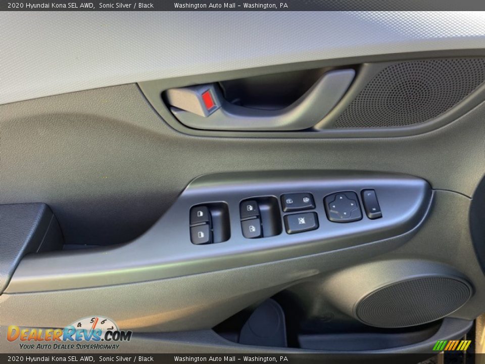 2020 Hyundai Kona SEL AWD Sonic Silver / Black Photo #8