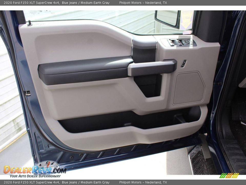 2020 Ford F150 XLT SuperCrew 4x4 Blue Jeans / Medium Earth Gray Photo #9
