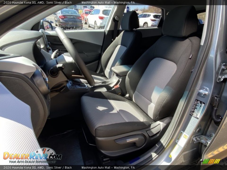 2020 Hyundai Kona SEL AWD Sonic Silver / Black Photo #11