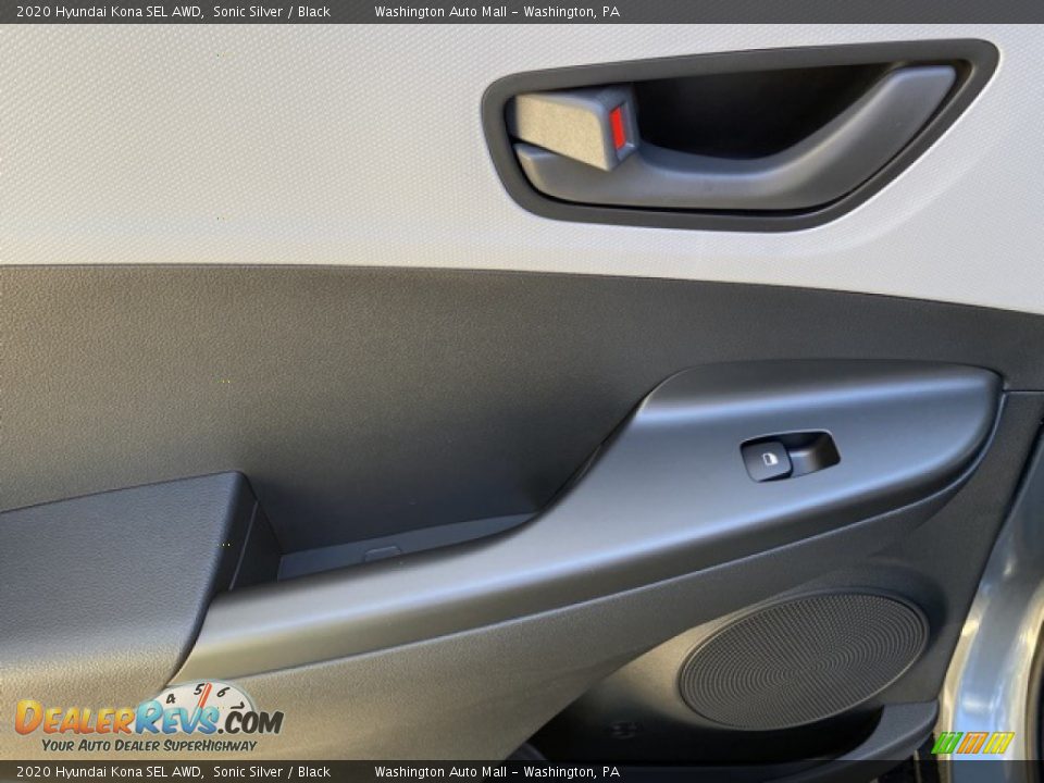 2020 Hyundai Kona SEL AWD Sonic Silver / Black Photo #13