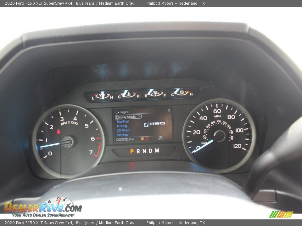2020 Ford F150 XLT SuperCrew 4x4 Blue Jeans / Medium Earth Gray Photo #13