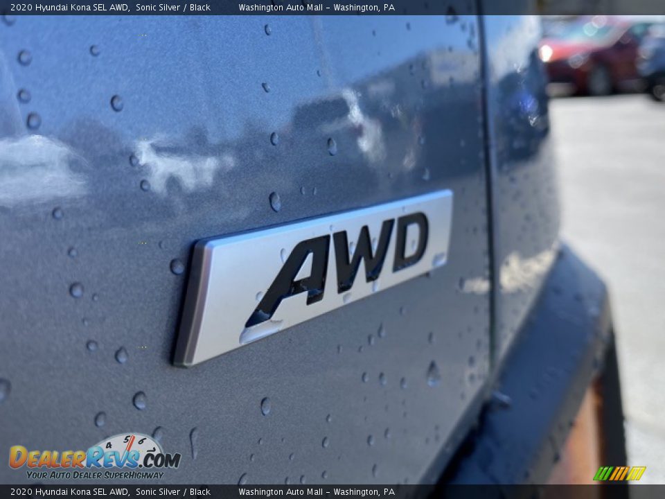 2020 Hyundai Kona SEL AWD Sonic Silver / Black Photo #18