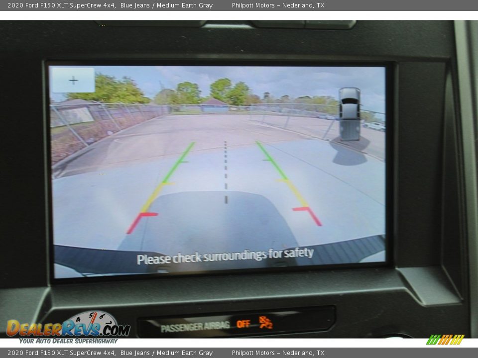 2020 Ford F150 XLT SuperCrew 4x4 Blue Jeans / Medium Earth Gray Photo #17