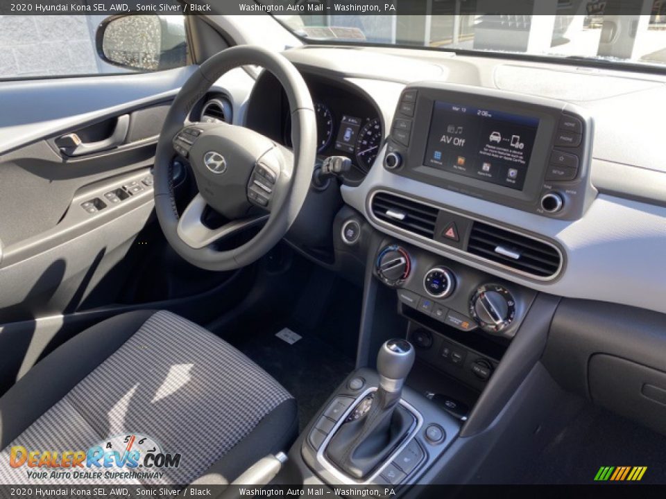 2020 Hyundai Kona SEL AWD Sonic Silver / Black Photo #19