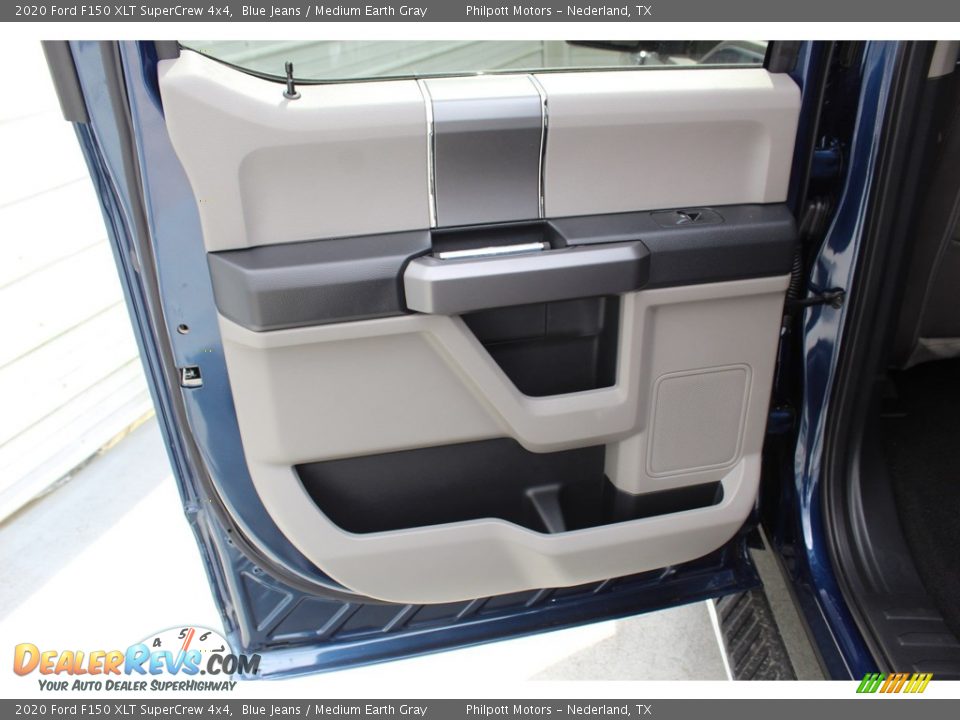 2020 Ford F150 XLT SuperCrew 4x4 Blue Jeans / Medium Earth Gray Photo #18