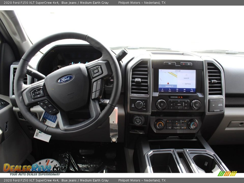 2020 Ford F150 XLT SuperCrew 4x4 Blue Jeans / Medium Earth Gray Photo #20