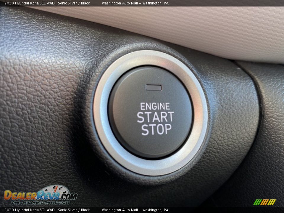 2020 Hyundai Kona SEL AWD Sonic Silver / Black Photo #24