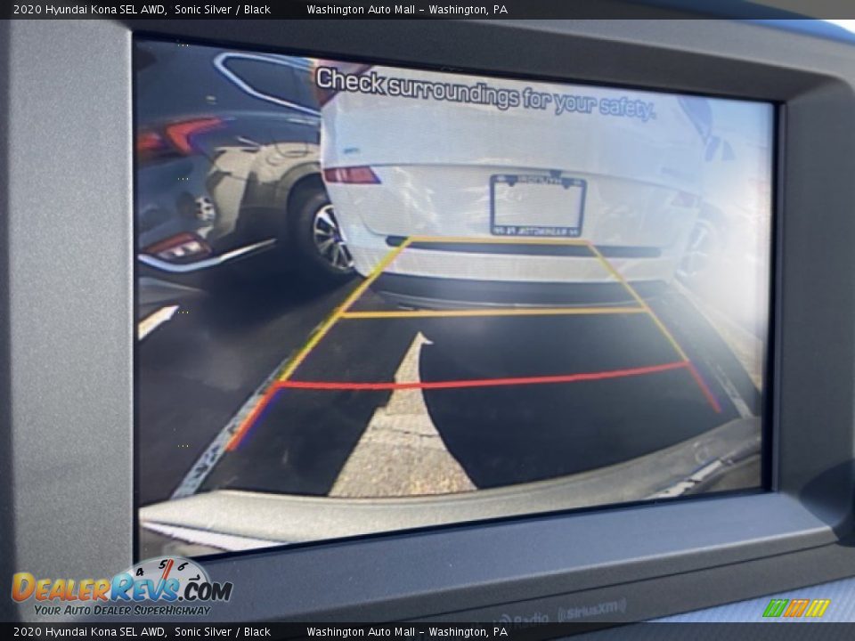 2020 Hyundai Kona SEL AWD Sonic Silver / Black Photo #26