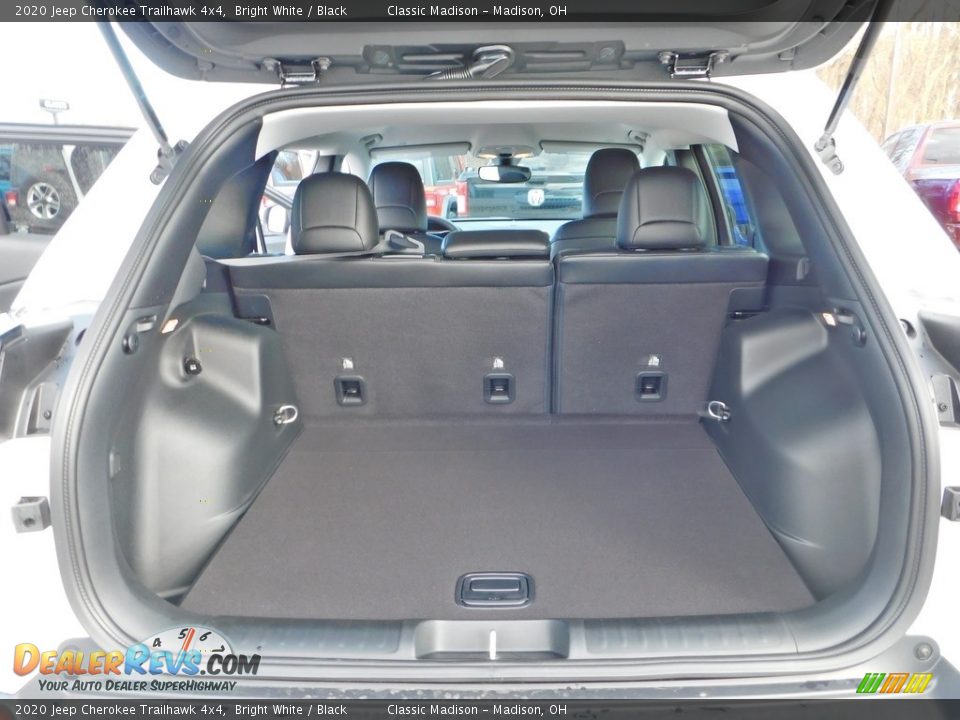 2020 Jeep Cherokee Trailhawk 4x4 Bright White / Black Photo #18
