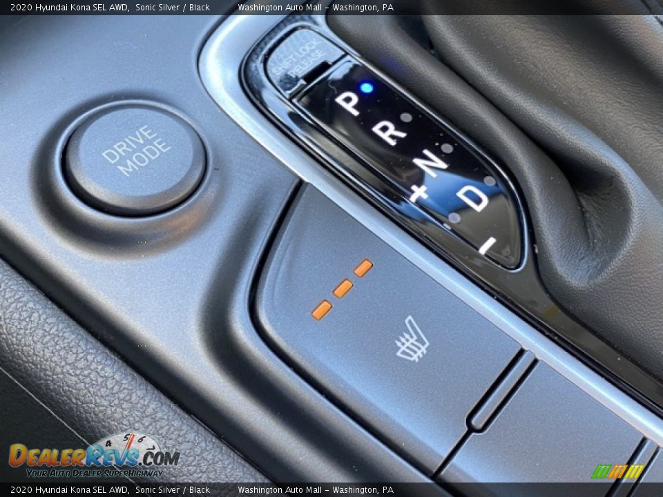 2020 Hyundai Kona SEL AWD Sonic Silver / Black Photo #29