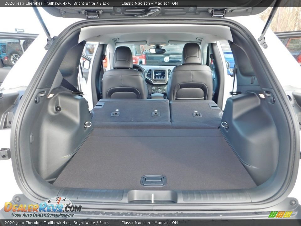 2020 Jeep Cherokee Trailhawk 4x4 Bright White / Black Photo #19