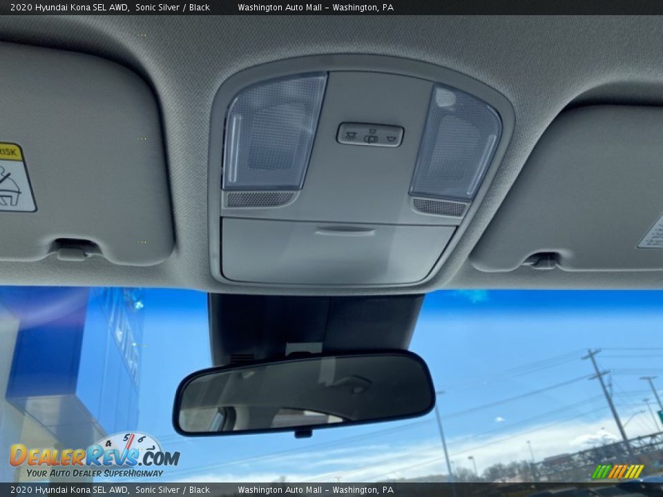 2020 Hyundai Kona SEL AWD Sonic Silver / Black Photo #30