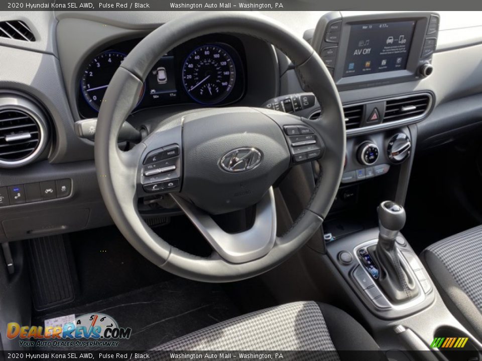2020 Hyundai Kona SEL AWD Pulse Red / Black Photo #10