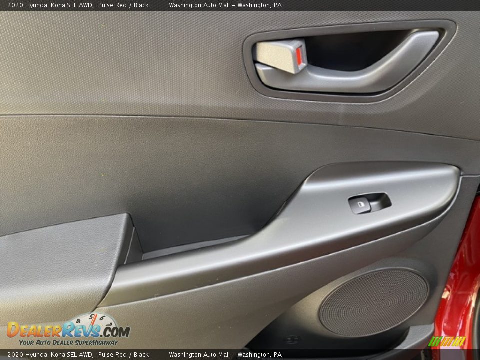 2020 Hyundai Kona SEL AWD Pulse Red / Black Photo #13