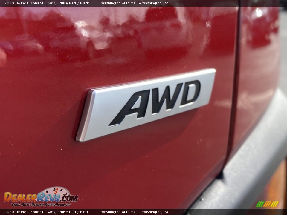 2020 Hyundai Kona SEL AWD Pulse Red / Black Photo #18