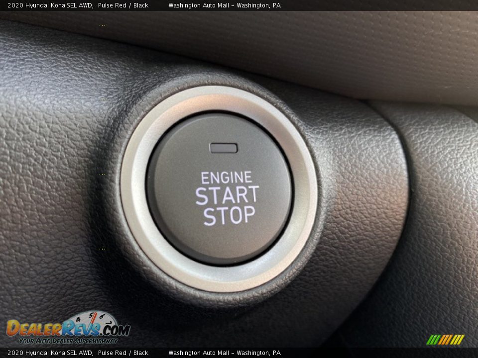 2020 Hyundai Kona SEL AWD Pulse Red / Black Photo #24