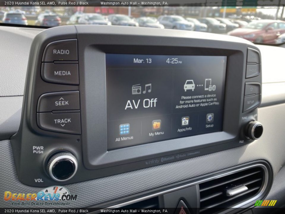 2020 Hyundai Kona SEL AWD Pulse Red / Black Photo #25