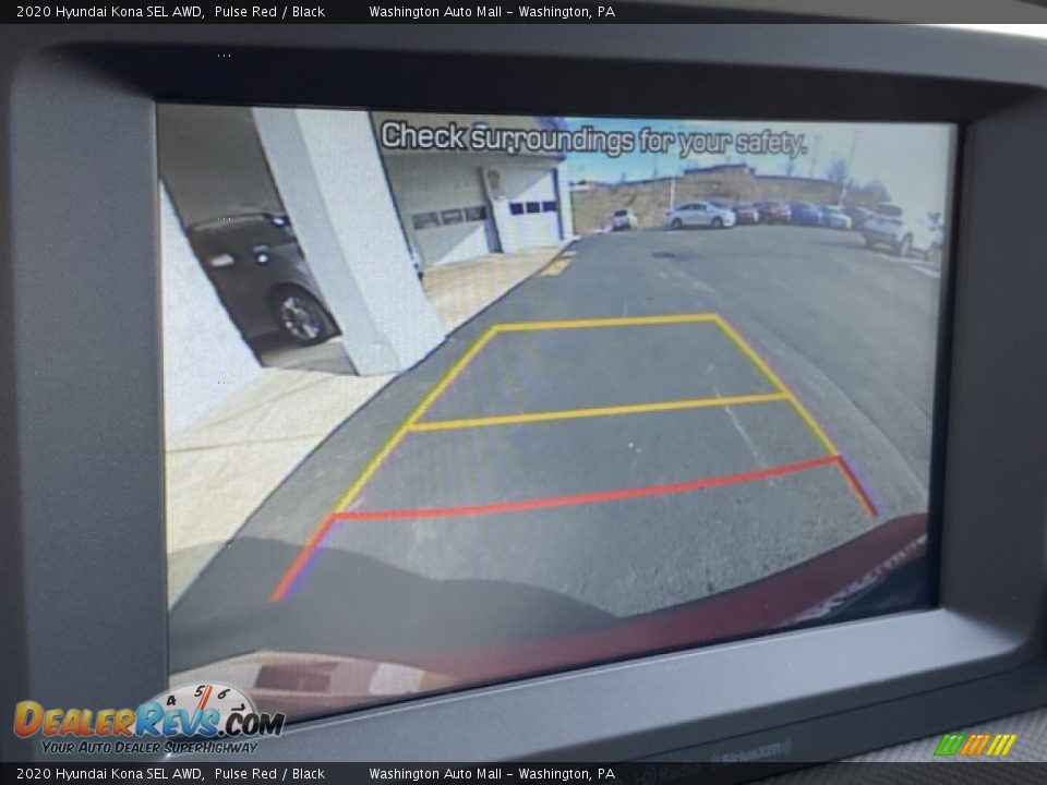 2020 Hyundai Kona SEL AWD Pulse Red / Black Photo #26