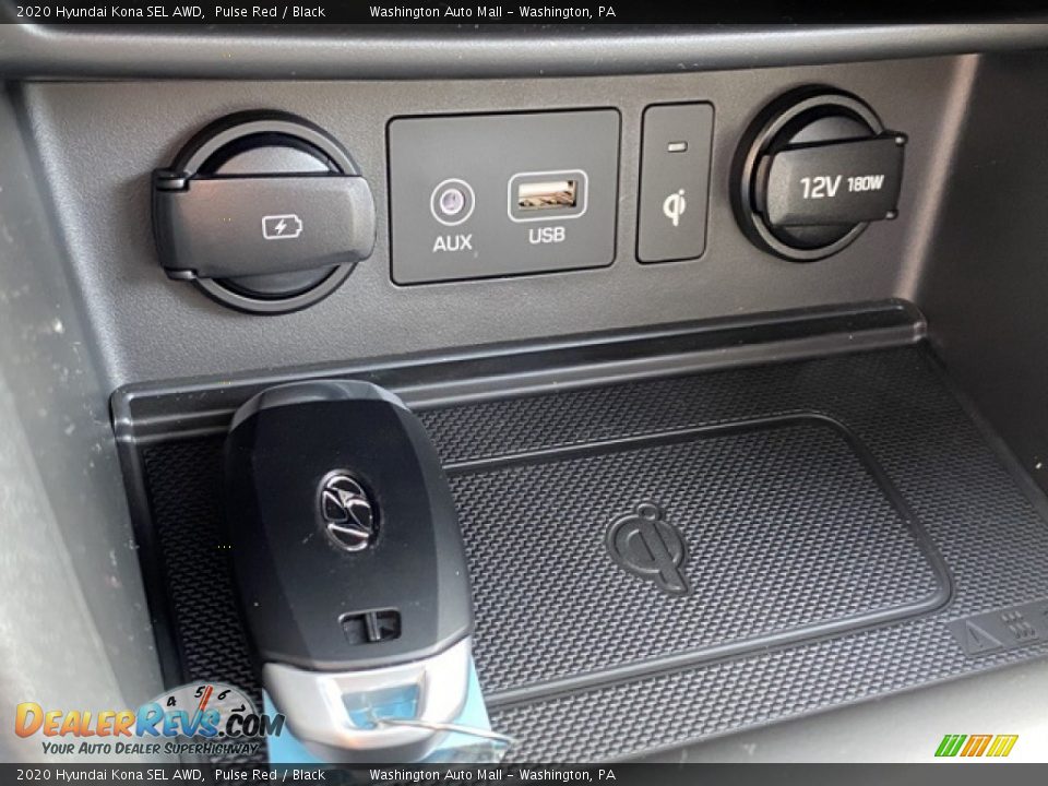 2020 Hyundai Kona SEL AWD Pulse Red / Black Photo #28