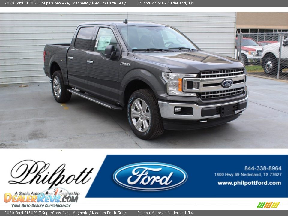 2020 Ford F150 XLT SuperCrew 4x4 Magnetic / Medium Earth Gray Photo #1