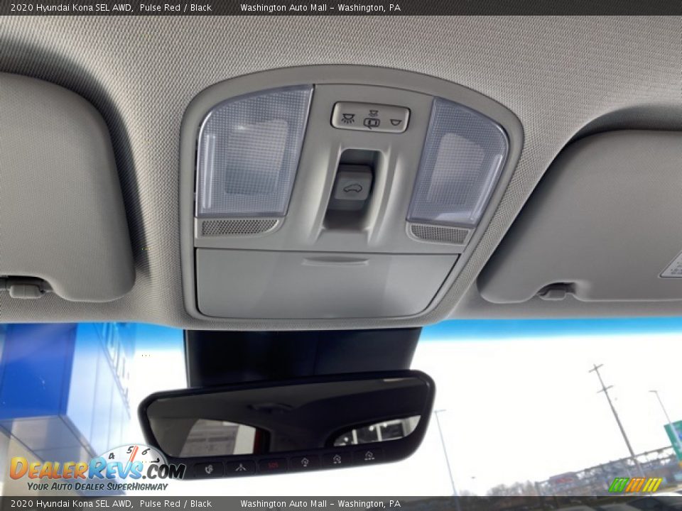 2020 Hyundai Kona SEL AWD Pulse Red / Black Photo #30
