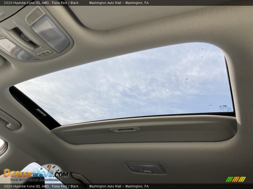 2020 Hyundai Kona SEL AWD Pulse Red / Black Photo #31