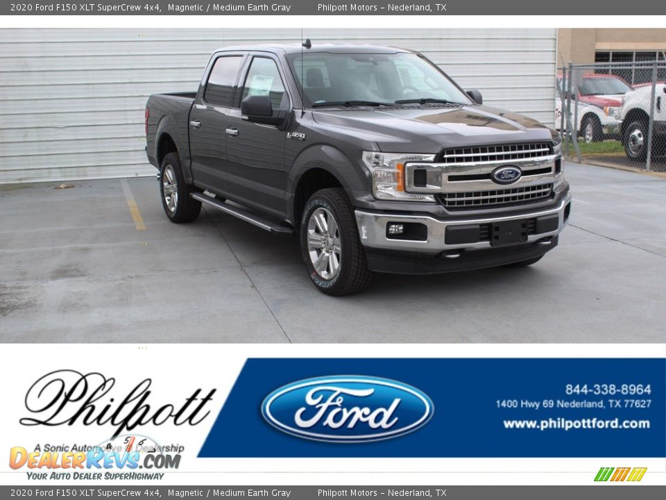2020 Ford F150 XLT SuperCrew 4x4 Magnetic / Medium Earth Gray Photo #1