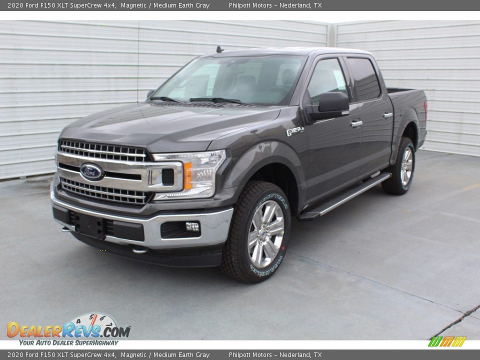 2020 Ford F150 XLT SuperCrew 4x4 Magnetic / Medium Earth Gray Photo #4
