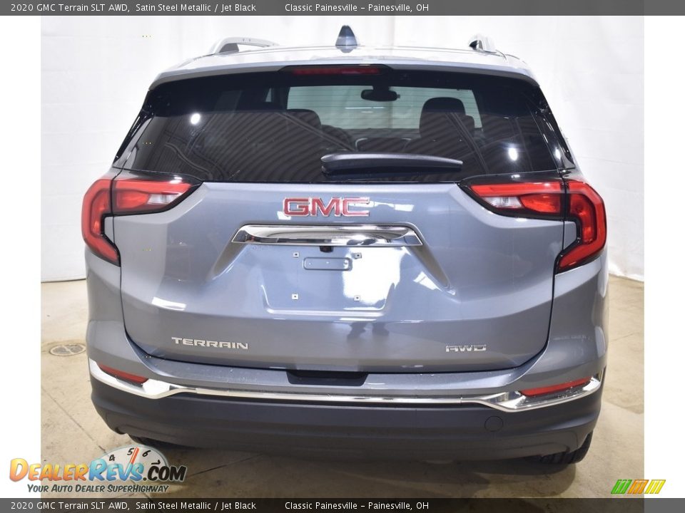 2020 GMC Terrain SLT AWD Satin Steel Metallic / Jet Black Photo #3
