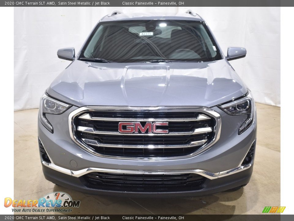 2020 GMC Terrain SLT AWD Satin Steel Metallic / Jet Black Photo #4