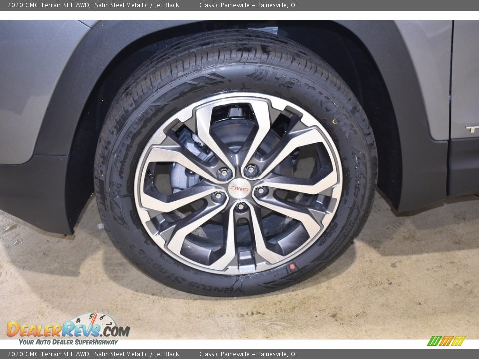 2020 GMC Terrain SLT AWD Satin Steel Metallic / Jet Black Photo #5