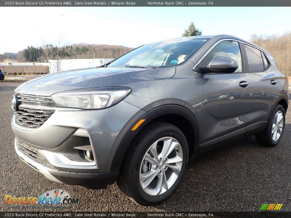 2020 Buick Encore GX Preferred AWD Satin Steel Metallic / Whisper Beige Photo #1