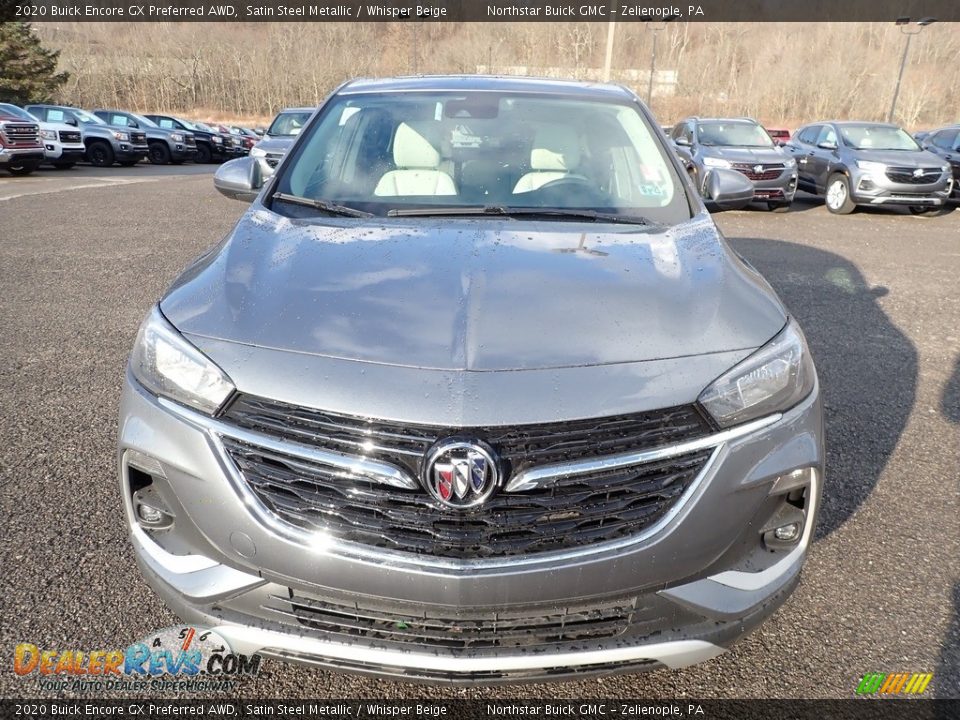 2020 Buick Encore GX Preferred AWD Satin Steel Metallic / Whisper Beige Photo #2