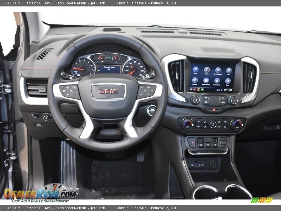 2020 GMC Terrain SLT AWD Satin Steel Metallic / Jet Black Photo #9