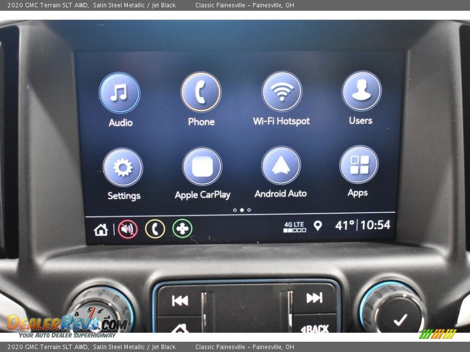 2020 GMC Terrain SLT AWD Satin Steel Metallic / Jet Black Photo #10