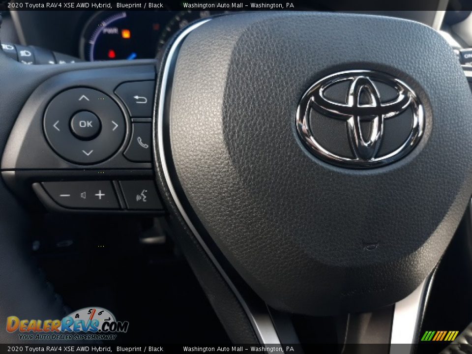 2020 Toyota RAV4 XSE AWD Hybrid Blueprint / Black Photo #5