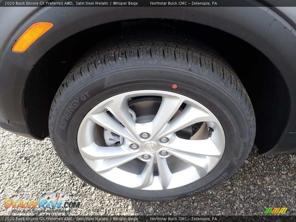 2020 Buick Encore GX Preferred AWD Satin Steel Metallic / Whisper Beige Photo #10